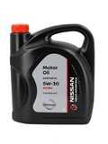 Моторное масло NISSAN Motor Oil 5W30 A3/B4 5л. Черная банка. KE90099943VA