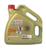 Моторное масло Castrol EDGE Titanium FST 0w40 A3/B4 4 литра